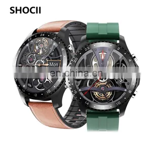 2022 New Arrival Custom Ck30 Answer Call Smart Watch Round Touch Screen Waterproof CK30 Smartwatch for IOS Android thumbnail-4