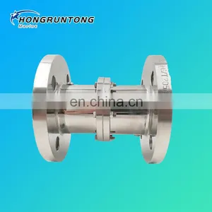 100% Shut-off Safety Flip-Flap Petal Valve Marine Breakaway Valve Couplings thumbnail-1