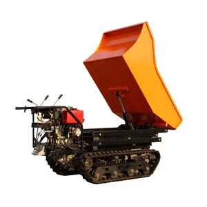 Tracked Mini Dumper With Lift Container thumbnail-3