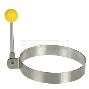Kitchen Accessories 4 Different Shape Non-stick Stainless Steel Metal Fried Egg Ring Mold thumbnail-3