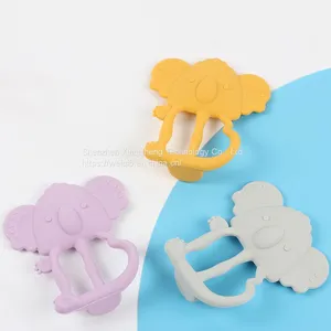 Fast Delivery BPA Free Koala Teether Sensory Toys Teething Silicone Baby Teether thumbnail-4