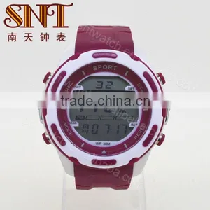 Waterproof 3ATM Sport Watch With EL Back Light thumbnail-1