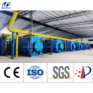 Big Production Capaicty 20-50+TPD Waste Tire Pyrolysis Plant For Sale thumbnail-2