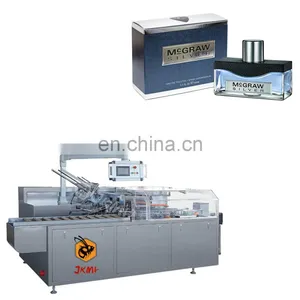 Electronic Automatic Cartoning Box Packing Machine For Sachet Condom Blister Plate Bottle Cartoning Package Machine thumbnail-1