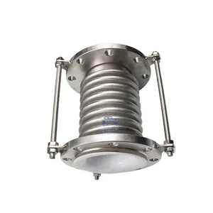 Factory Direct Sales PTFE Lined Bellows Compensator Expansion Joint Pipe Fittings thumbnail-5