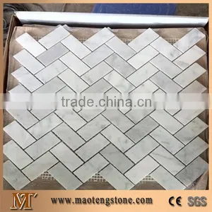 Eastern White Hexagon Mosaic With Factory Price and Good Quality,Polished Mosaic Pattern and Tiles,Mosaic for Home Decoration thumbnail-1