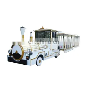 Theme Park Rides Electric Trackless Train for Sale thumbnail-4