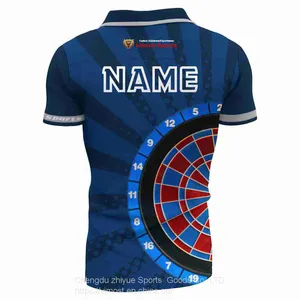 Custom Sublimation Fashion Dart Polo Shirts thumbnail-1