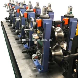 Simple Low Maintenance Carbon Steel Round/Square Pipe Production Line thumbnail-1