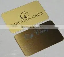 Golden Metal Vip Card thumbnail-1