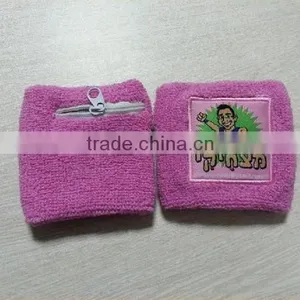 Designed Custom Sport Wristband With Pocket thumbnail-1