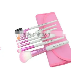 7pcs Synthetic Hair Makeup Brush Set Portable Travel Make up Brushes thumbnail-3