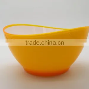 Hot Sell Creative Colorful Plastic Round Shape Fruit Plate thumbnail-1