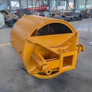 Earth Auger Drill Pile for Foundation Construction Cutter Teeth Drilling Rig Bucket thumbnail-3