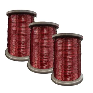 Multiple Size Enamel Wire Insulation High Voltage Thermal Class 130 180 200 220 Magnet Wire Magnet thumbnail-1
