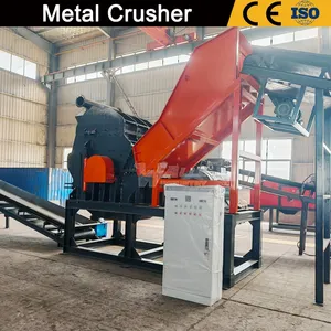 Scrap Metal Drum Crusher for Metal Recycling Production Line thumbnail-4