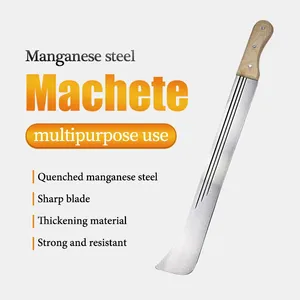 Heavy Duty Machete 50cm for Farming & Garden Work, Long Blade, High Carbon Steel Knife thumbnail-1