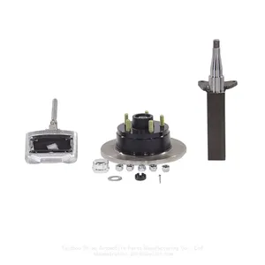 Towable RV, Small Trailer, Light-duty Trailer, Food Trailer's Brake Disc and Caliper Assembly | Chassis Wheel Hub Unit Assembly, Disc Brake thumbnail-4