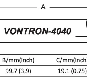 Vontron ULP-4040 RO Membrane Reverse Osmosis Filter High Rejection Rate for RO Water System thumbnail-5