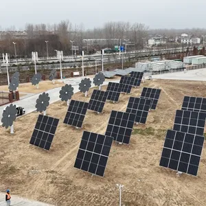 Wanze Energy Dual Axis Solar Tracking System Smart PV Tracker for Residential Commercial Utility Solar Projects thumbnail-5