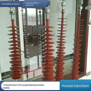 Suspension Porcelain Insulator for 10kv Transmission Line, Anti-pollution and Anti-flashover Ceramic Insulator thumbnail-2