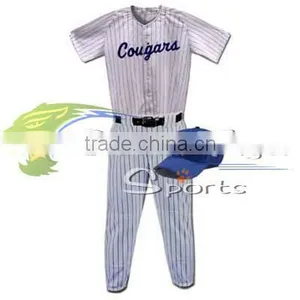 2016 Hot Selling Cheap Custom Design Baseball Jersey Uniform thumbnail-1