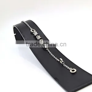 Silver Color Round Beads Man Chain Stainless Steel Bracelet thumbnail-5