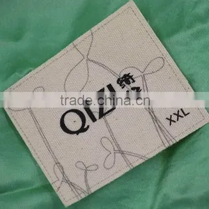 Made in China First Grade Screen Printed Coat Size Label thumbnail-6