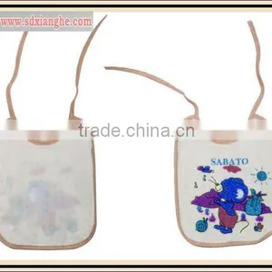 2012 New Arrival Baby Bib Plain White Cotton thumbnail-1