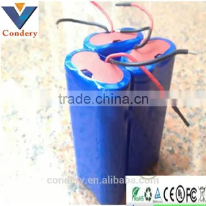 Condery 3.7-4.2V 1500mA Electric Bicycle Lithium Battery Lithium Ion Battery Accept OEM Lithium Battery 12v thumbnail-1