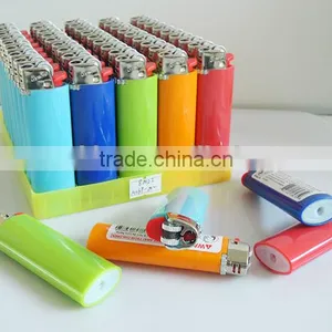 Good Quality ISO9994 Certificate Plastic Cigarette Disposable Maxi Bic Lighter thumbnail-3