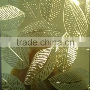 Acid Etched Mirror Decorative Wall 4mm 5mm Frosted Mirror thumbnail-2