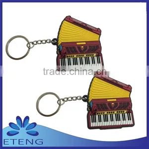 Promotional Custom Made Single Side Soft Pvc Rubber Keychain With Customized Logo & 3D Effect thumbnail-1