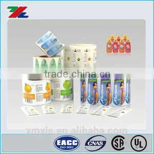 Custom Roll Water Bottle Label Sticker thumbnail-1