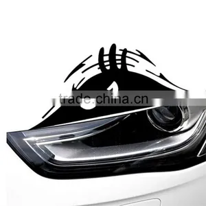 Reflective Waterproof Fashion Funny Peeking Monster Car Sticker Vinyl Decal Decorate Sticker Car Styling thumbnail-4