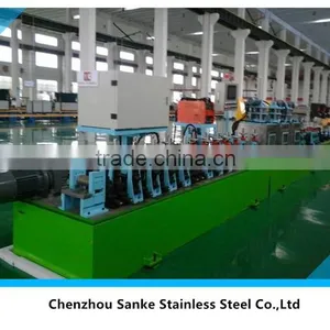 Advanced New Condition Stainless Steel Pipe Making Machine for Round Tube Mill thumbnail-3