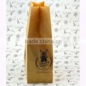 Cheap Wholesale High Quality Lamination Bread Paper Bag thumbnail-1