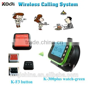 Wireless Restaurant Calling Button Guest Paging System Waiter Calling System MMcall Wireless Call Button thumbnail-1