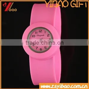 Custom Detachable Circle Silicone Slap Watch thumbnail-3
