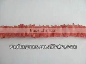 Cherry Quartz Slice Centre Drill thumbnail-1