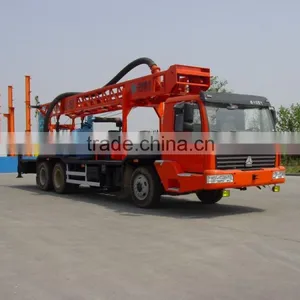 2016 SINOTRUK Brand New Tractor Mounted Water Well Drilling Rig for Sale thumbnail-1