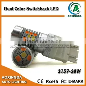 28W 3157w Switchback Turn Signal Led Bulb thumbnail-3