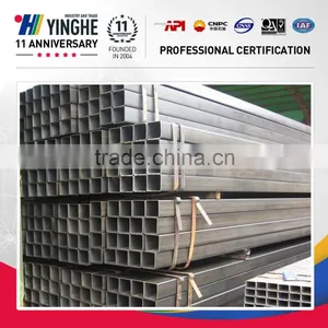 Shs Manufacturer Spply Hollow Section Pre Galvanized Iron Non Alloy Steel Rectangular Square Pipes Factory Price Made in China thumbnail-5