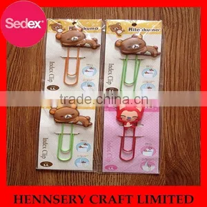 Cute Cartoon Silicone Animal Car Paper Clips thumbnail-1