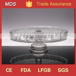 Modern Bakeware Cake Tools Crystal Glass Cake Stand Wedding thumbnail-2
