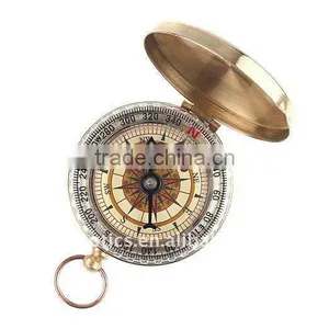 Classic Pocket Camping Gift Compass thumbnail-1