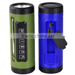 New Outdoor Speaker Bluetooth Speaker With Power Bank 4000mah With FM Radio, Flashlight, Support TF Card thumbnail-6