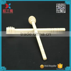 Long Handle Beech Wood Honey Dipper Stirring Rod Wooden Muddler Honey Stick thumbnail-3