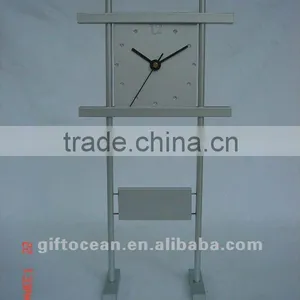 Aluminum Art Metal Desk Clock,metal Crafts Table Clock thumbnail-1