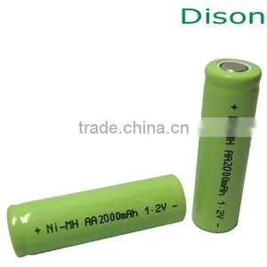 1.2v AA 2000mAh NIMH Rechargeable Battery thumbnail-1